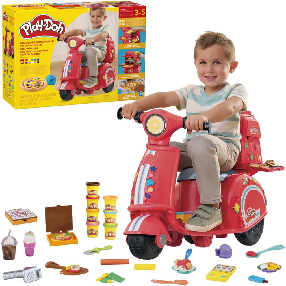 PLAYDOH VESPA DELIVERY PIZZA