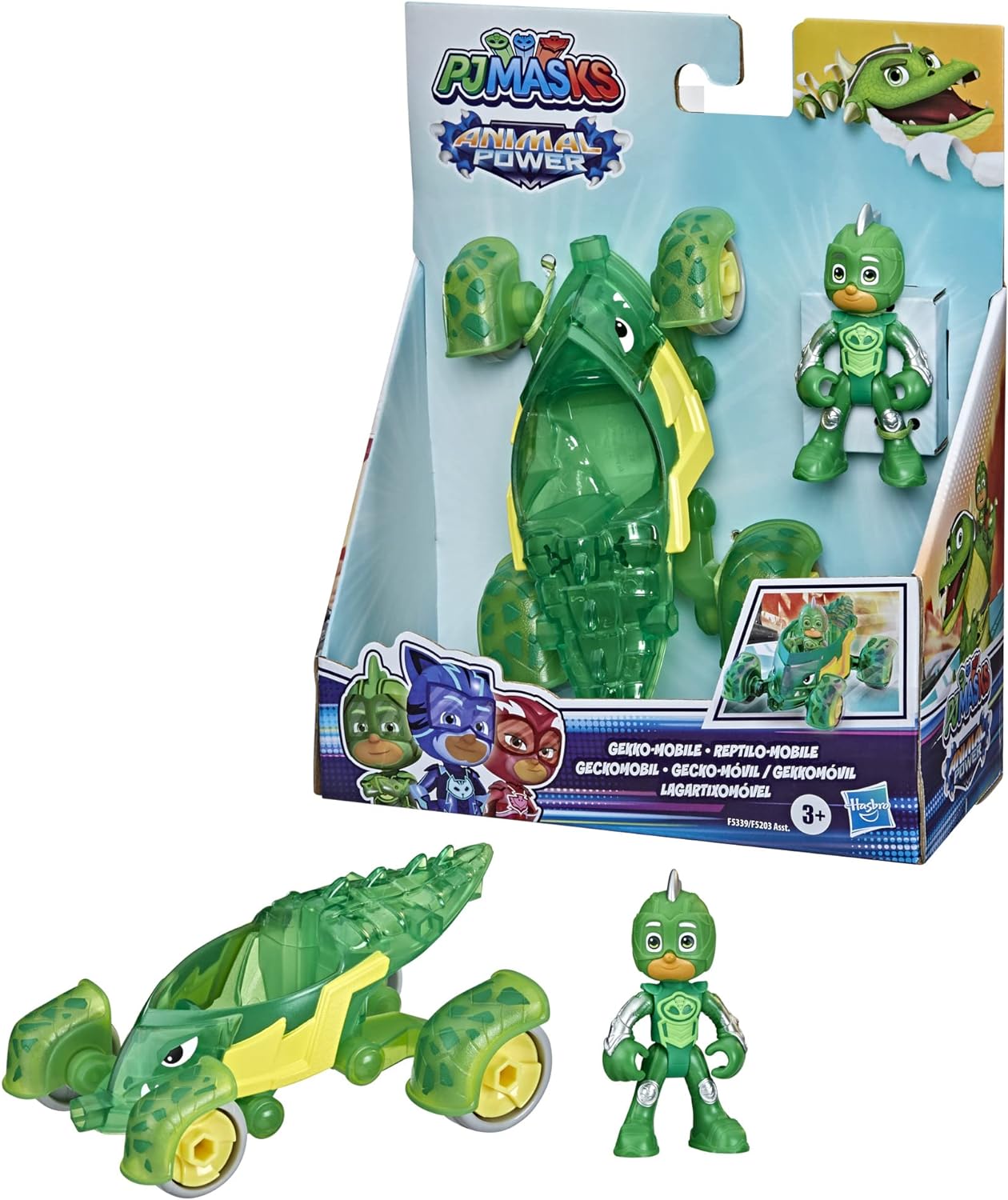PJ MASK- VEICOLI ANIMAL RIDERS JEKO