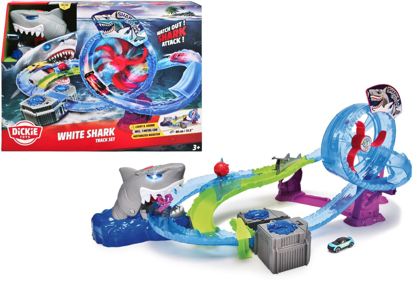 PISTA WHITE SHARK SET