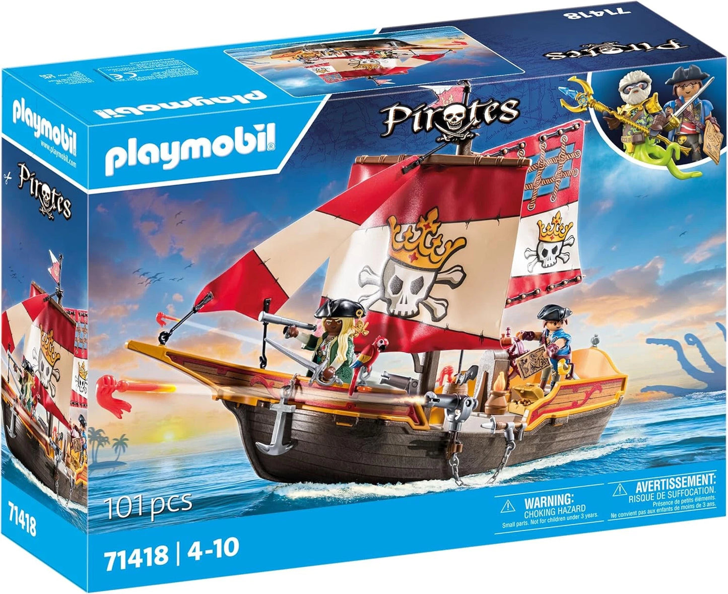 PLAYMOIBL 71418 NAVE PIRATA