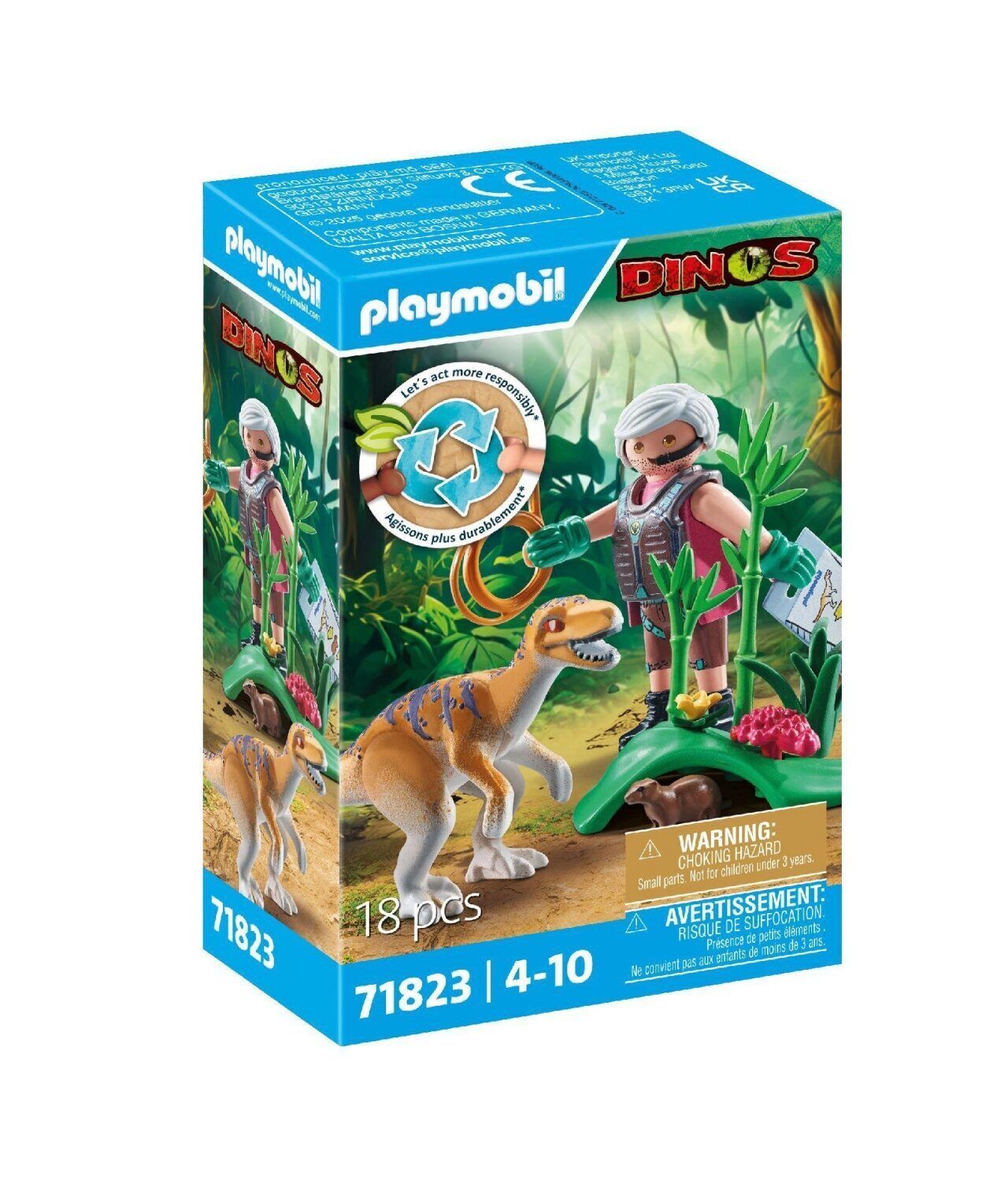 PLAYMOBIL DINOS 71823 VELOCIRAPTOR