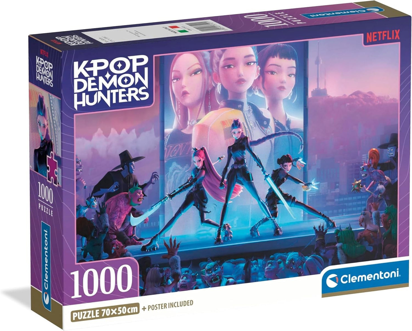 PUZZLE KPOP DEMON HUNTERS 1000 PZ SUPER