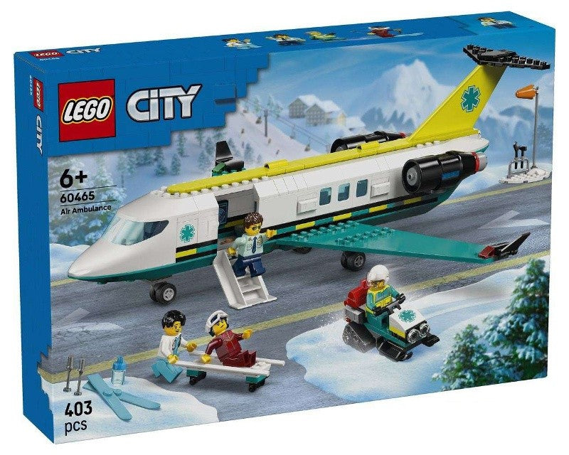 60465 LEGO CITY AEREO AMBULANZA DI EMERGENZA