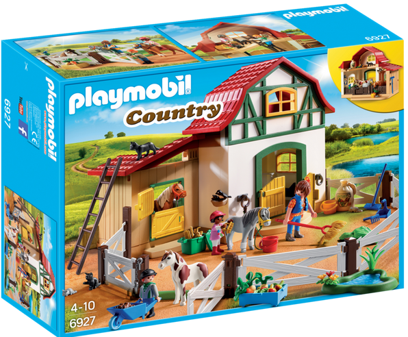 PLAYMOBIL COUNTRY 6927 MANEGGIO DEI PONY