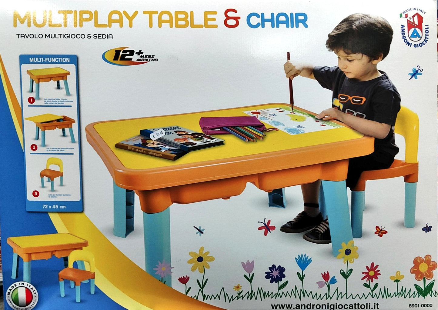 TAVOLO MULTIGIOCO CON SEDIA