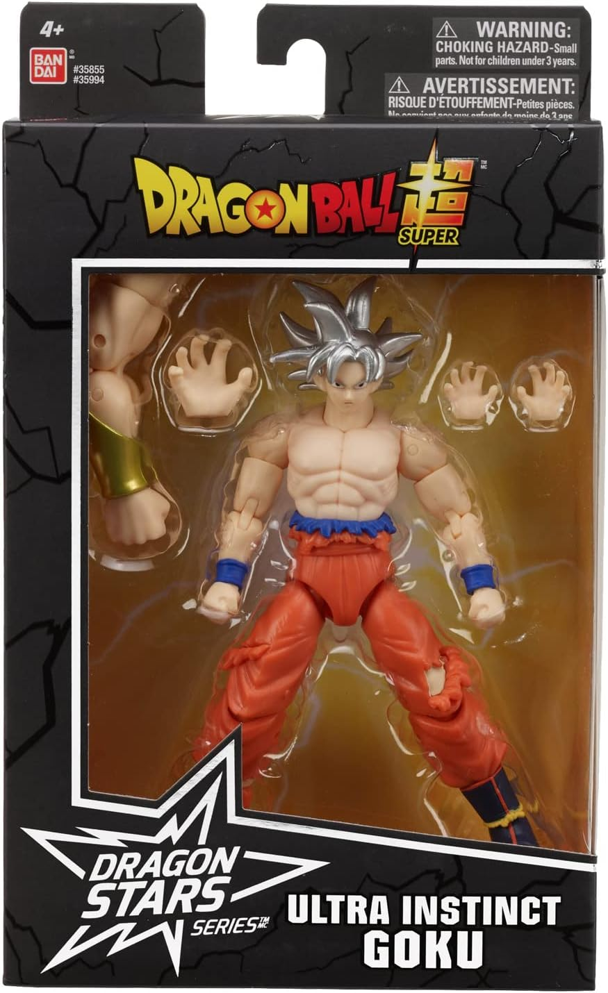 PERSONAGGI DRAGONBALL 17 CM GOKU ULTRA ISTINTO