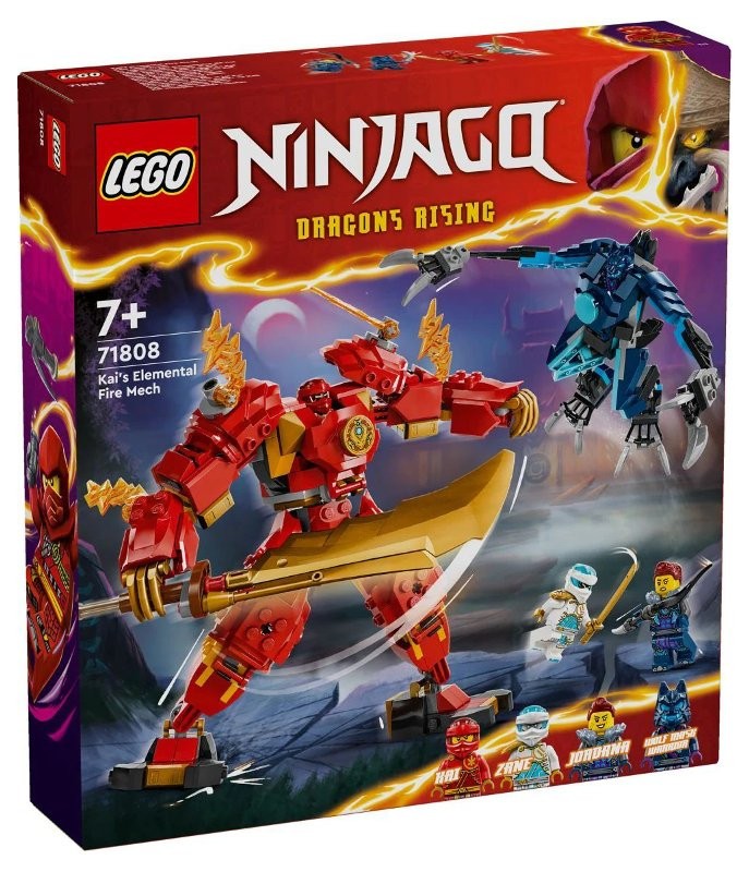 71808 LEGO NINJAGO -MECH ELEMENTO FUOCO DI KAI