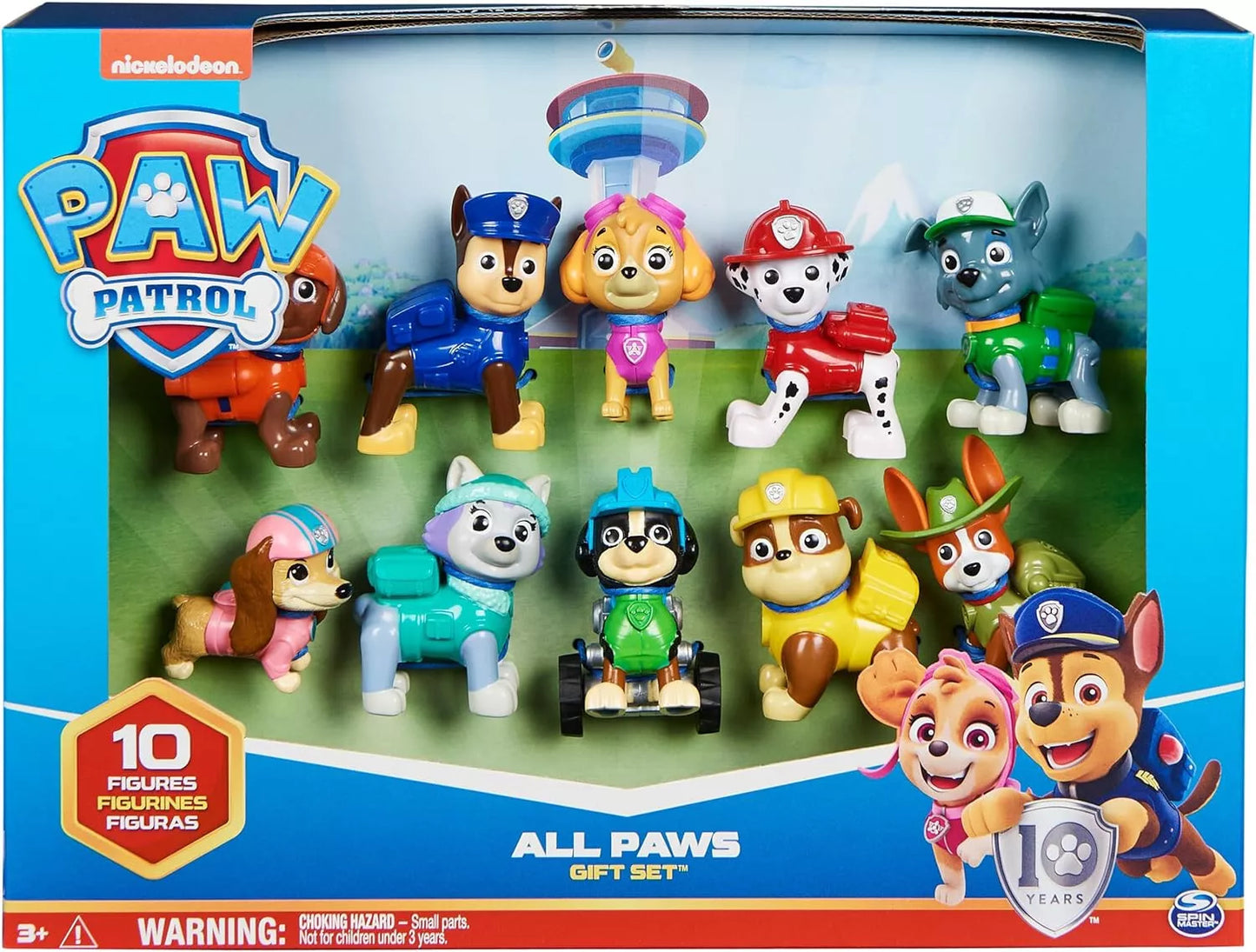 PAWPATROL CONFEZIONE 10 PERSONAGGI