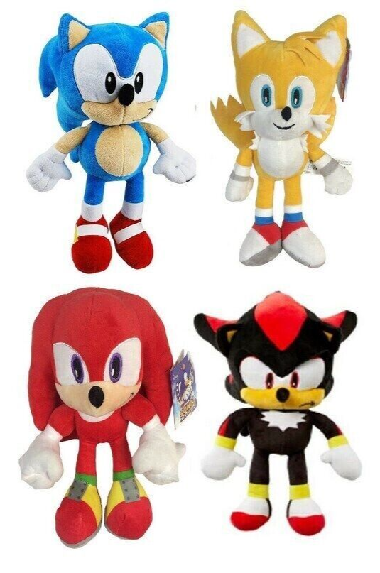 SONIC AMICI 30 CM PELUCHE ASS