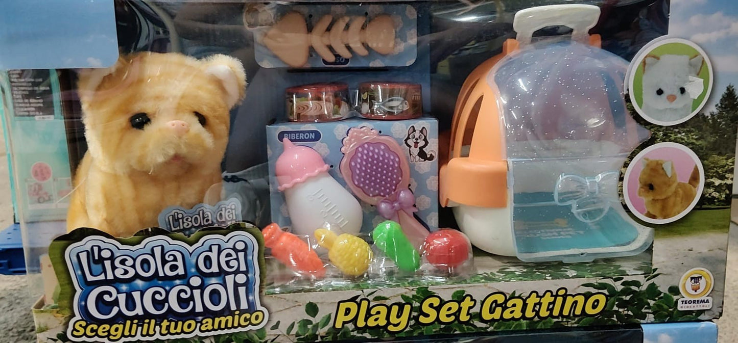 ISOLA DEI CUCCIOLI - GATTINO MARRONE