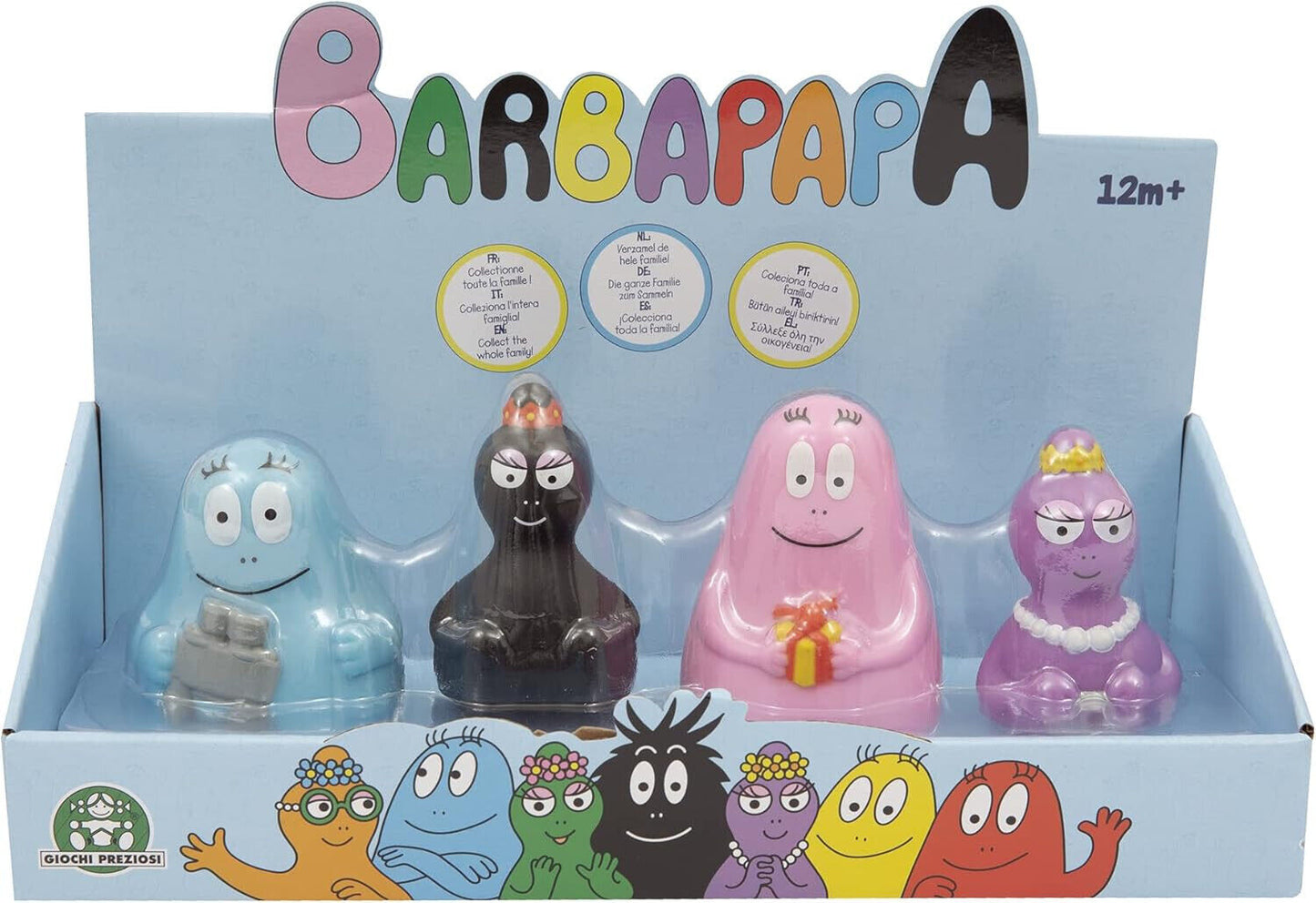 BARBAPAPÀ SET 4 PERSONAGGI