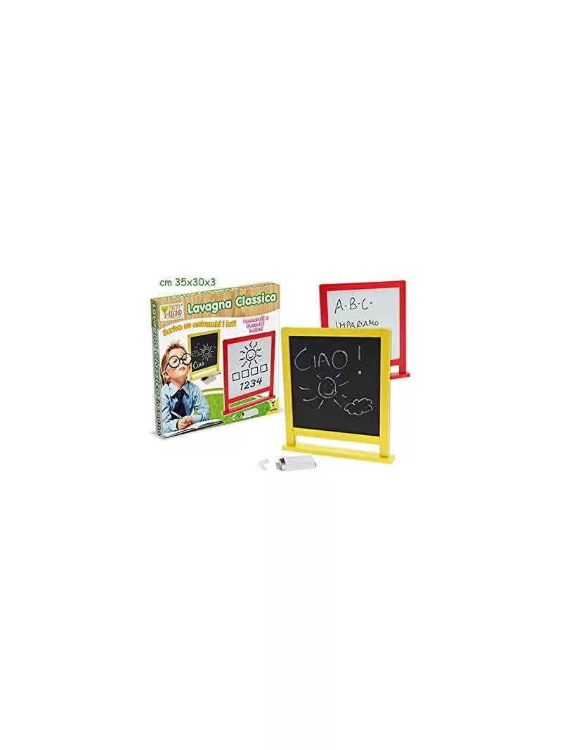 2 IN 1 WOODEN CHALKBOARD