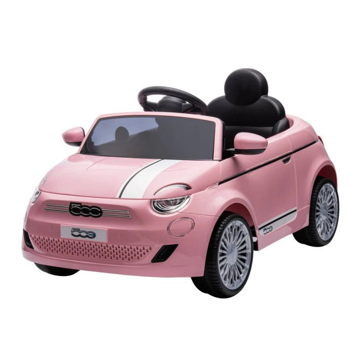 AUTO FIAT 500E ROSA 12V