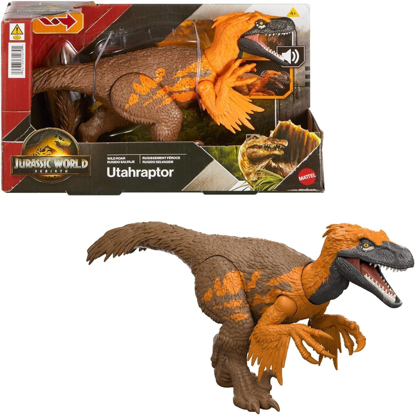 JURASSIC WORLD ATTACCO SELVAGGIO UTAHRAPTOR