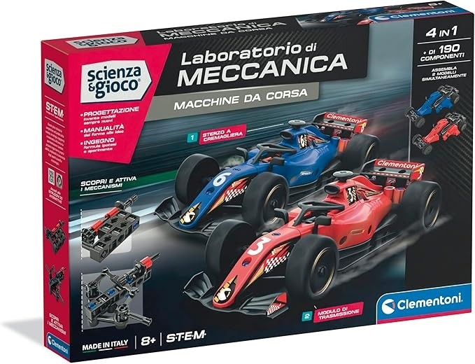 LABORATORIO CLEMENTONI FORMULA 1 - 2IN1