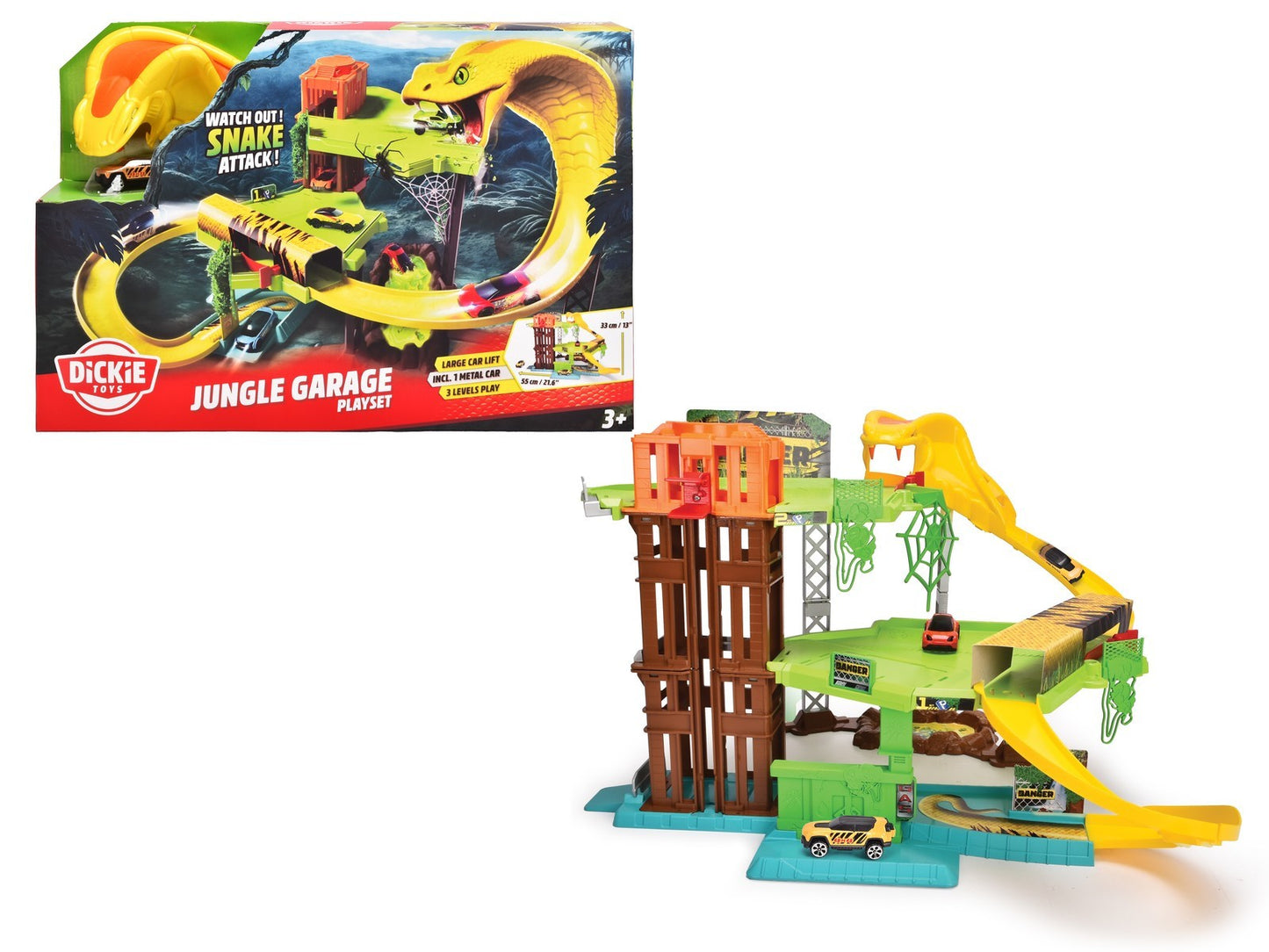 JUNGLE PLAYSET CON 1 AUTO