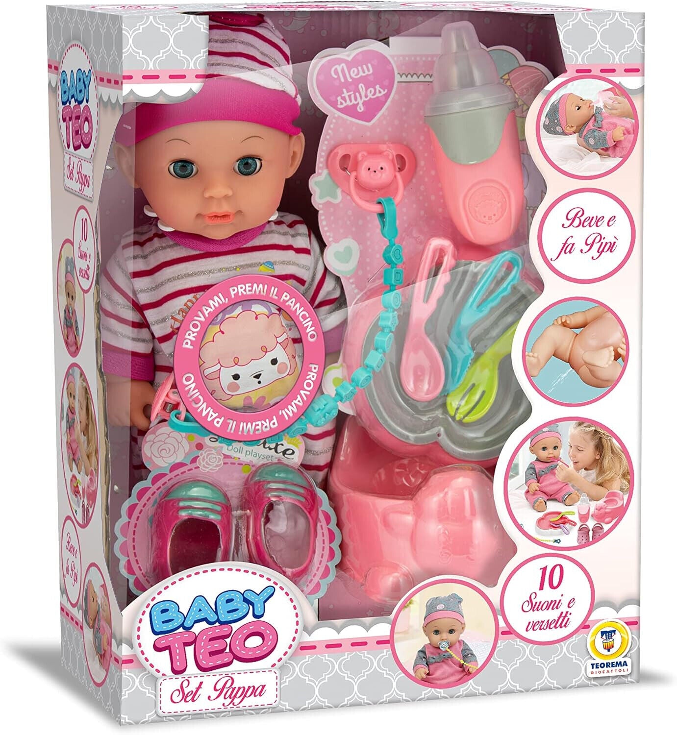 BABY TEO- SET PAPPA BAMBOLOTT CON VOCE