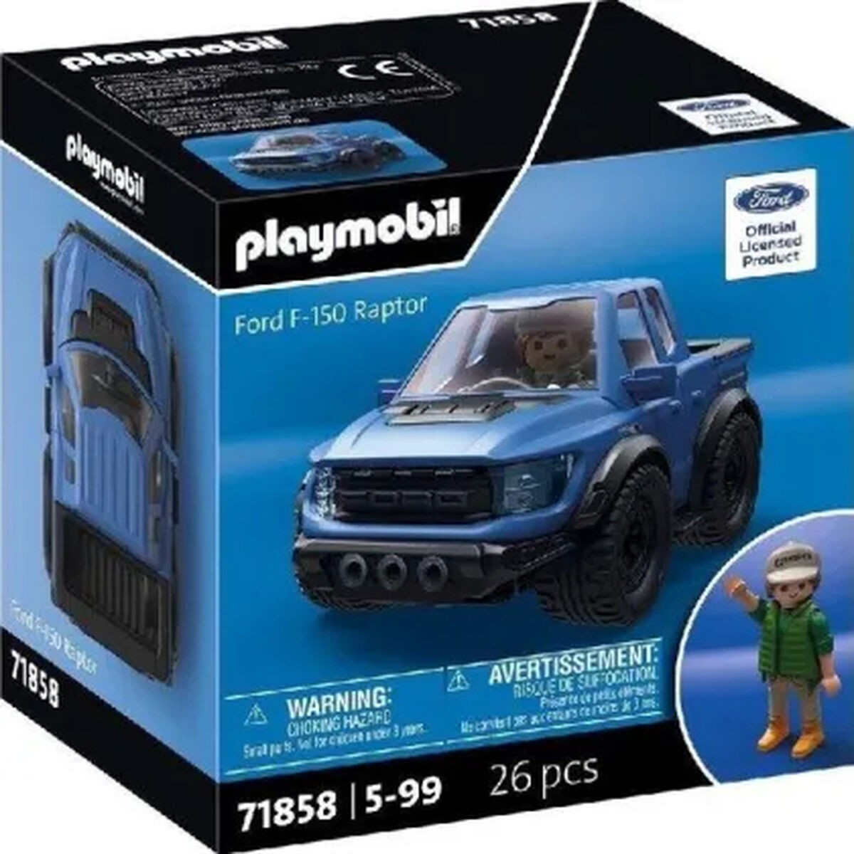 PLAYMOBIL 71858 X FORD F-150 RAPTOR
