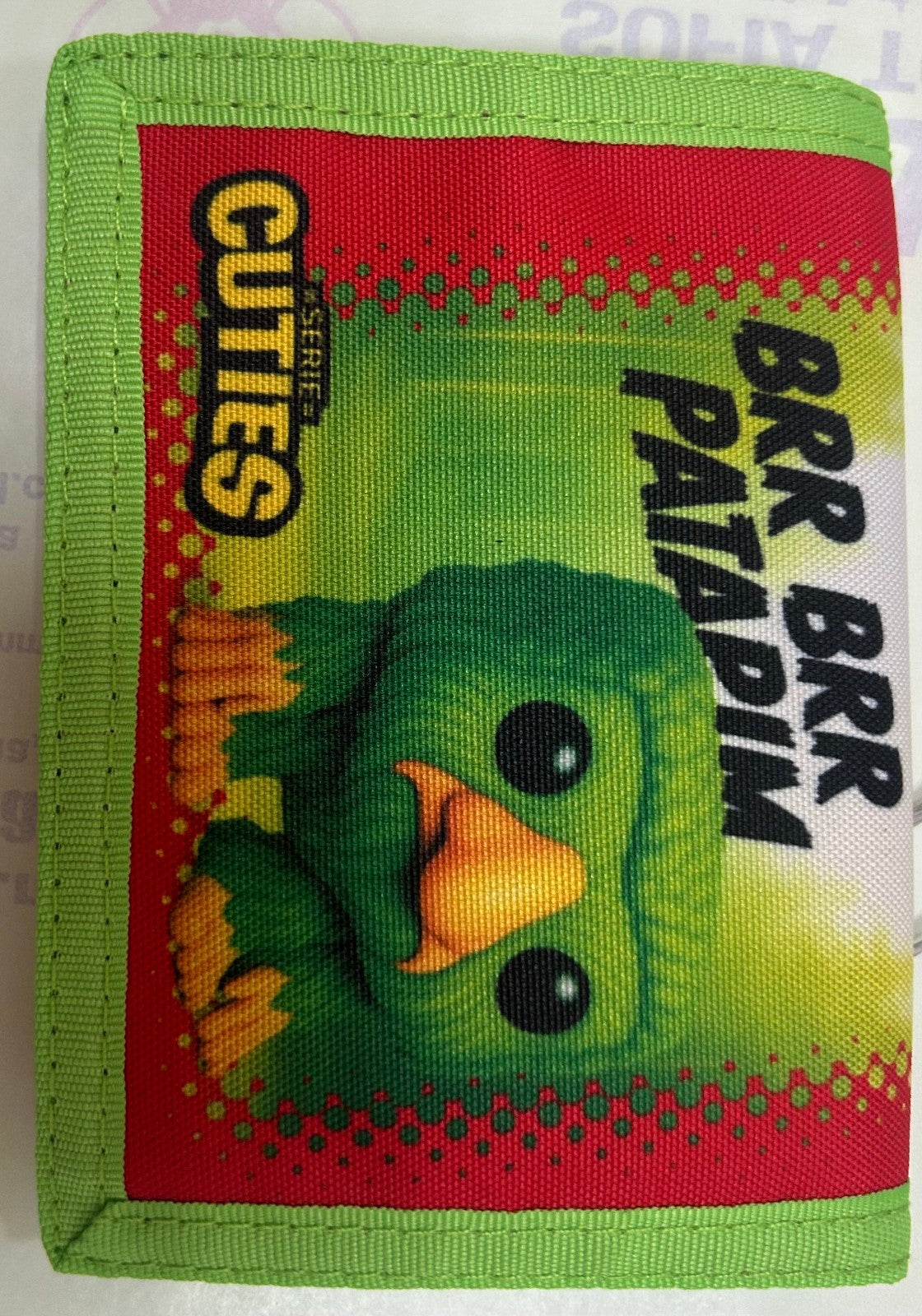 VELCRO WALLET SKIFIDOL BRAINROT BRR BRR PATAPIM