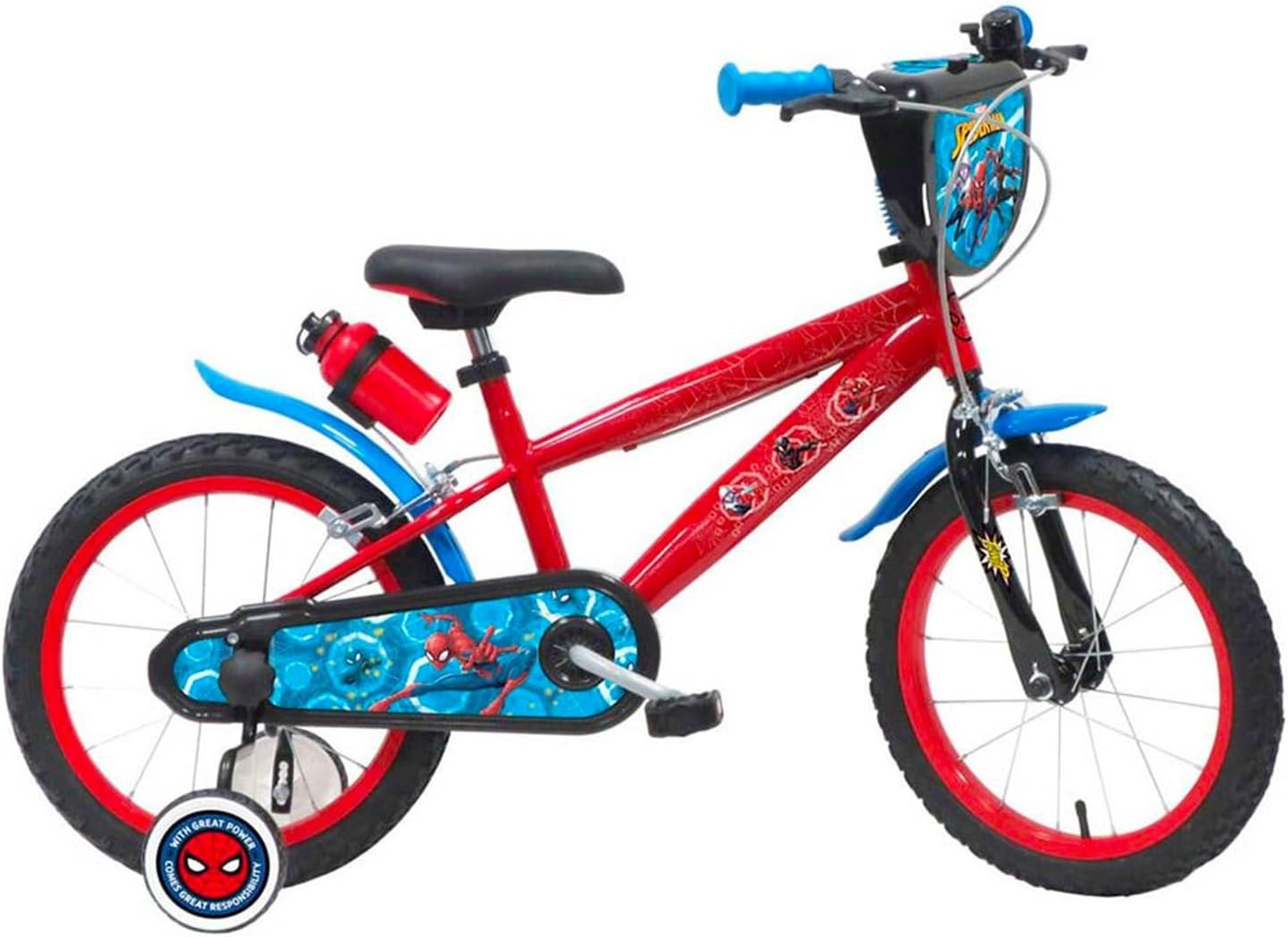 BICI 14'' SPIDERMAN