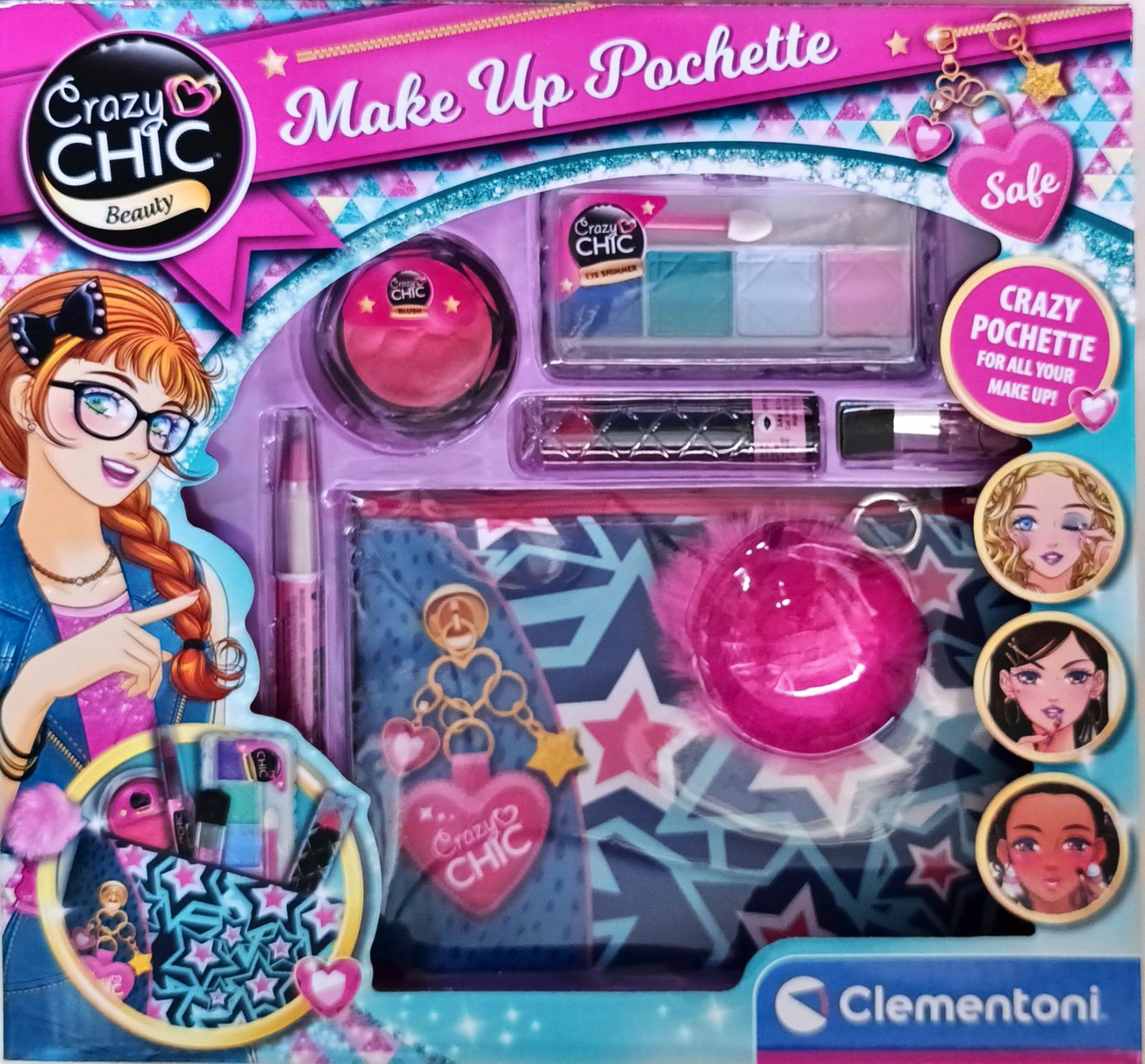 CRAZY CHIC MAKE UP POCHETTE