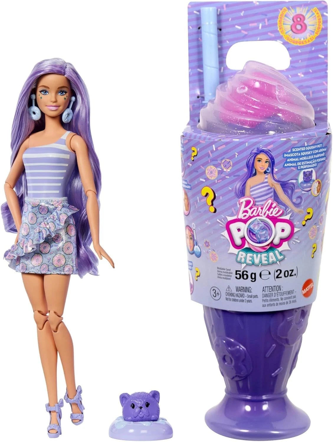 BARBIE POP REVEAL LILLA