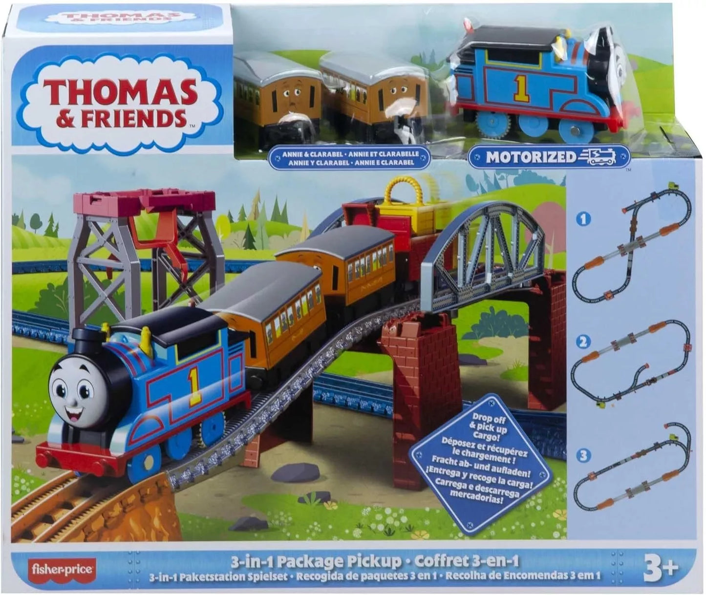 THOMAS E FRIENDS 3 IN 1