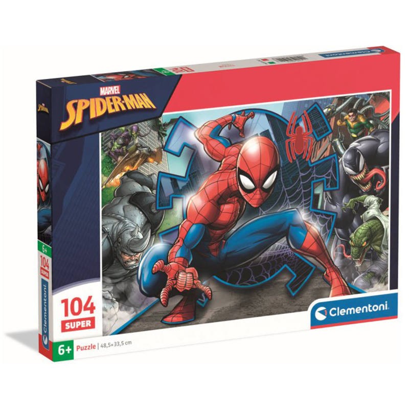PUZZLE 104 PEZZI SPIDERMAN 2025