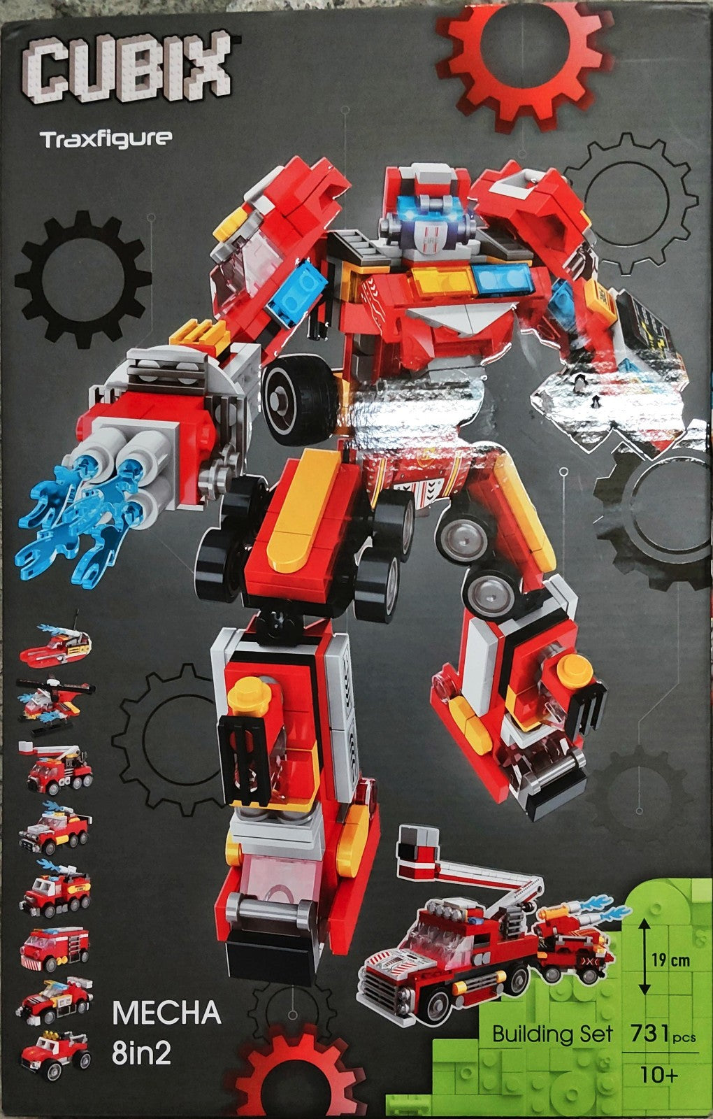 CUBIX TRAXFIGURE ROSSO