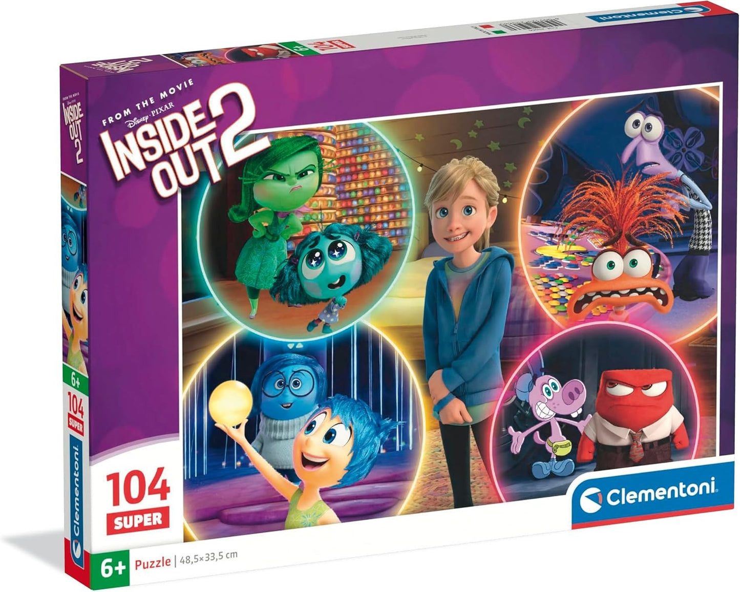 PUZZLE INSIDE OUT 104 PZ RILEY E LE EMOZIONI