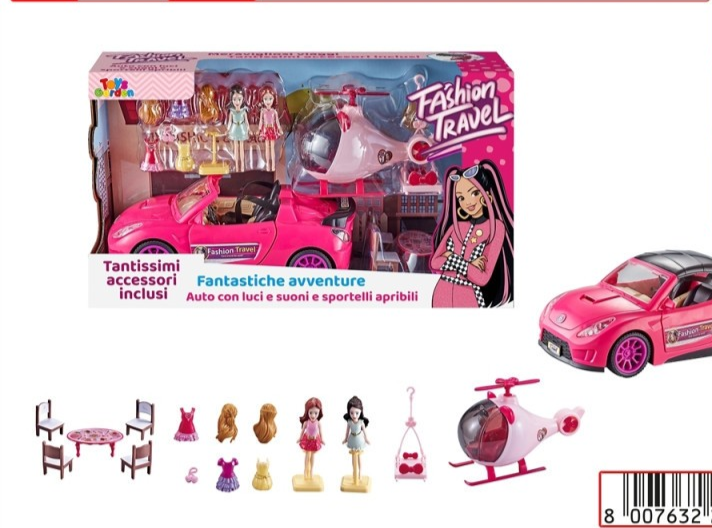 FASHION ADVENTURE AUTO ELICOTTERO