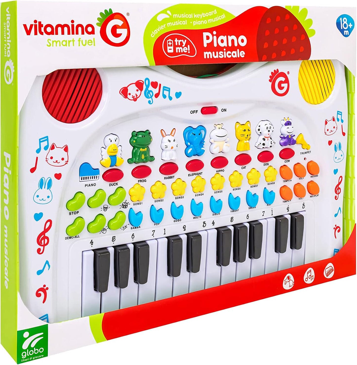 PIANOLA DEGLI ANIMALI