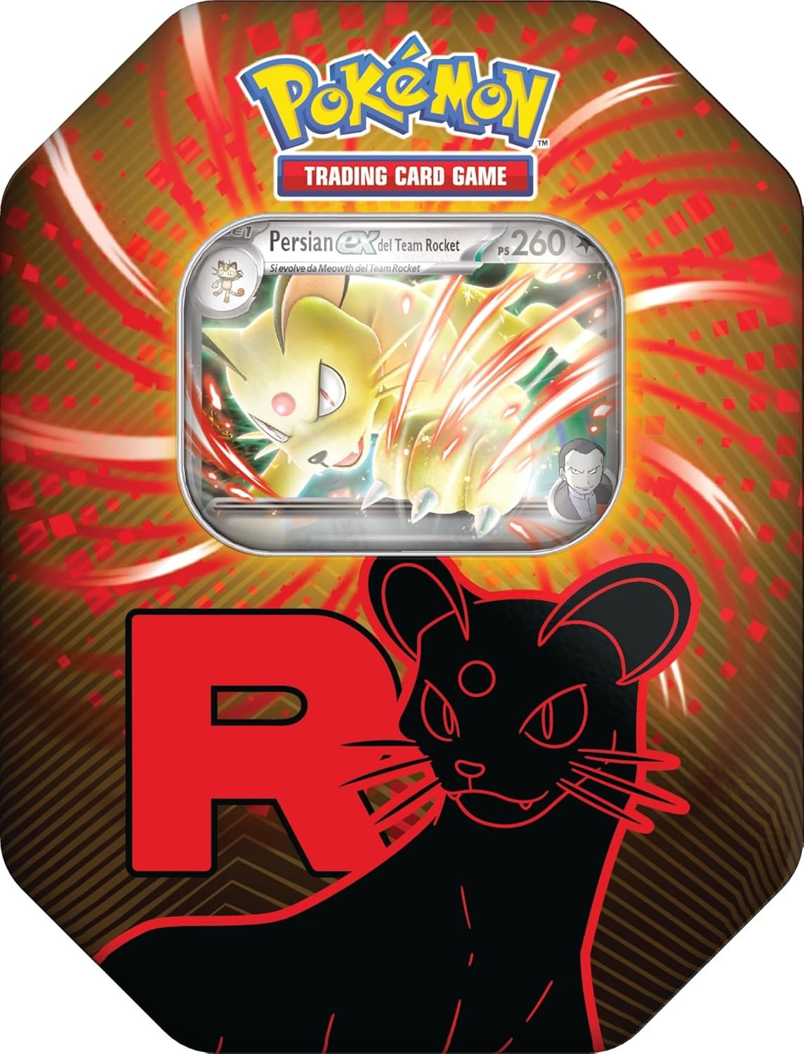 POKEMON TIN PERSIAN EX DEL TEAM ROCKET
