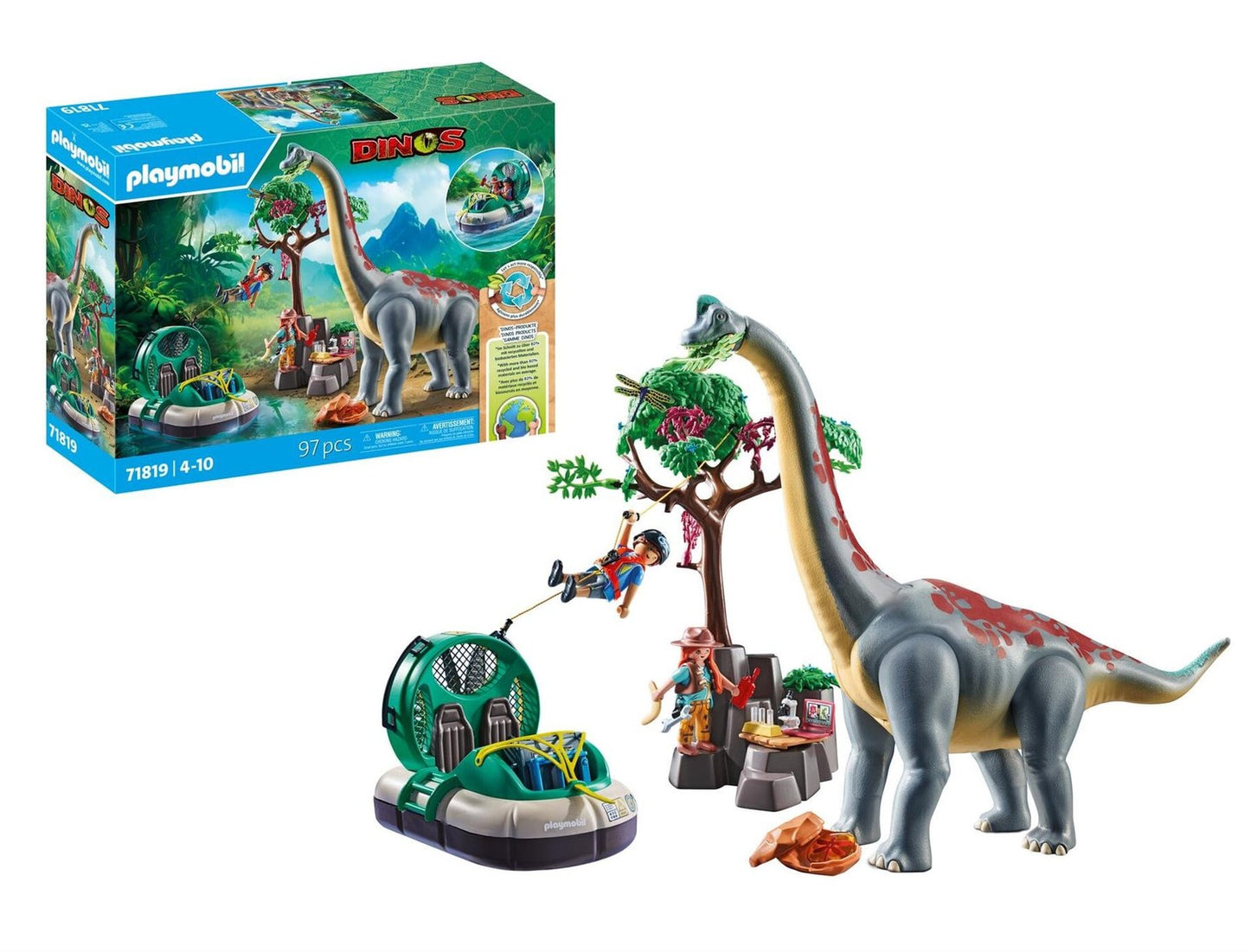 PLAYMOIL DINOS 71819 ALLA RICERCA DEL BRACHIOSAURO