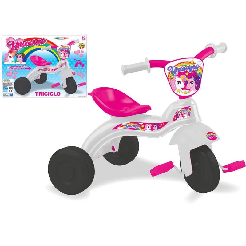 TRICICLO TOMBOLINO UNICORNO
