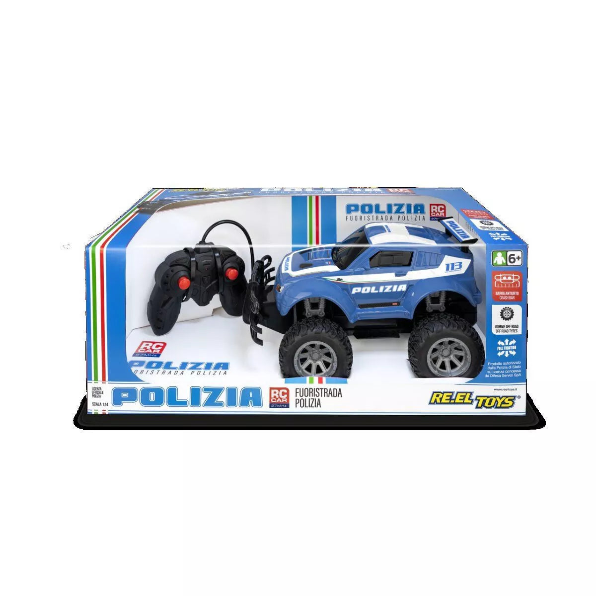 BIG WHEELS POLIZIA RC SC.1:16