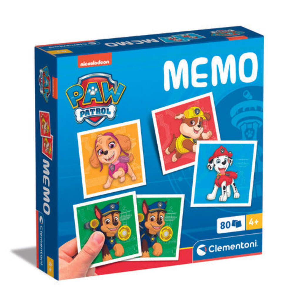 MEMO GAMES PAW PATROL