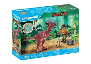 PLAYMOBIL DINOS 71822 STIGIMOLOCH E RICERCATORE