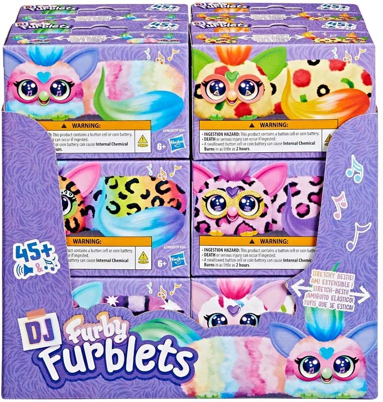FURBY - DJ FURBLETS VENDITA UNITARIA SOGGETO CASUALE