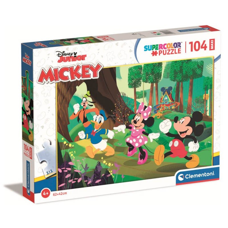 PUZZLE 104 PEZZI MAXI TOPOLINO