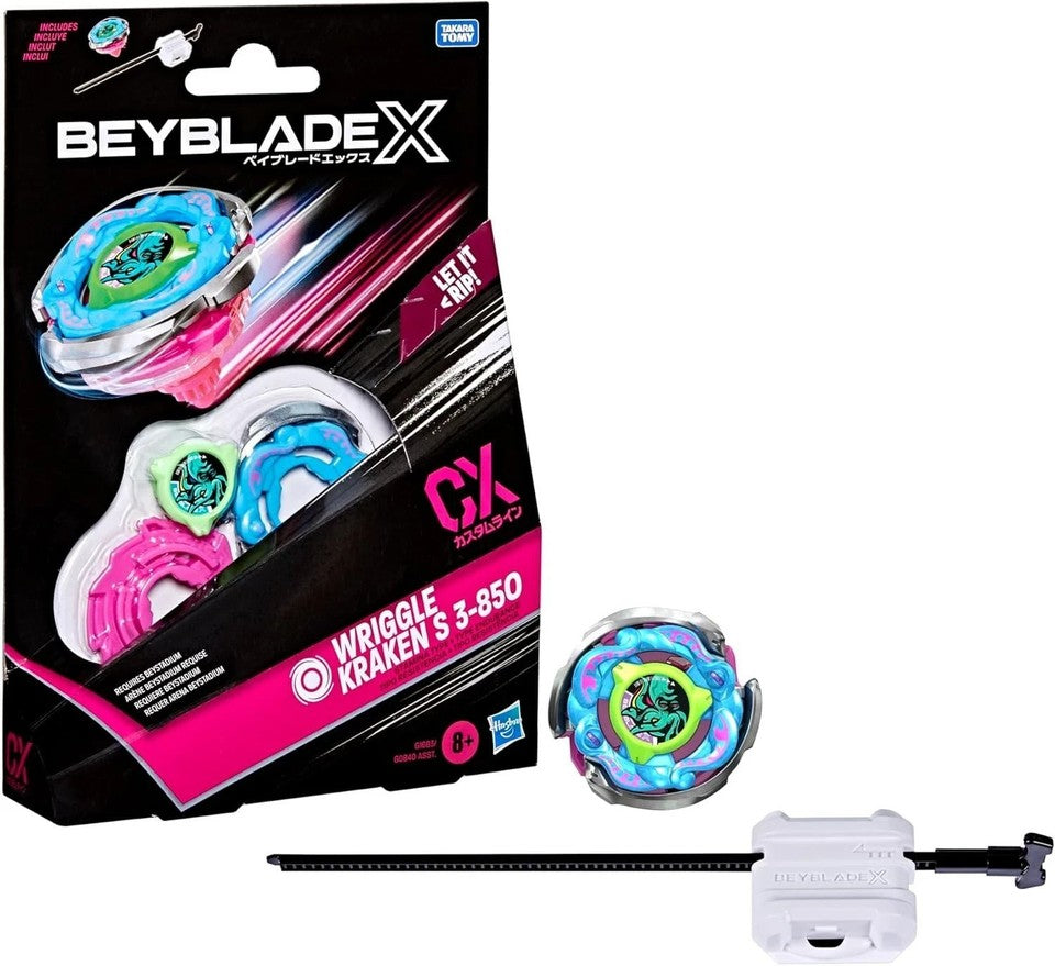 BEYBLADE X STARTER PACK WRIGGLE KRAKEN