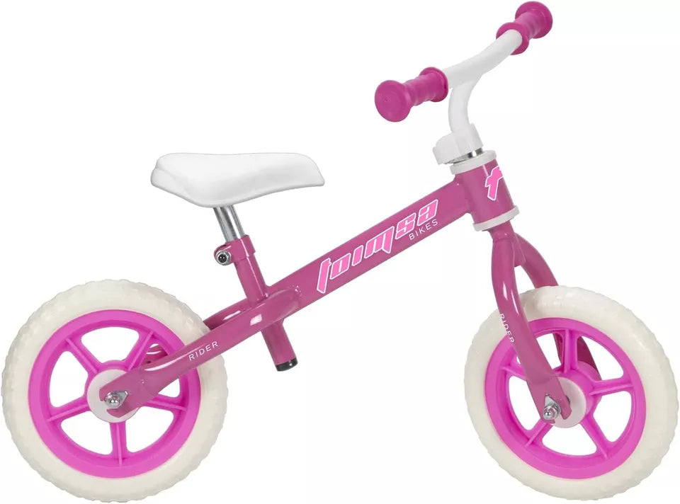 BICI10 SENZA PEDALI ROSA
