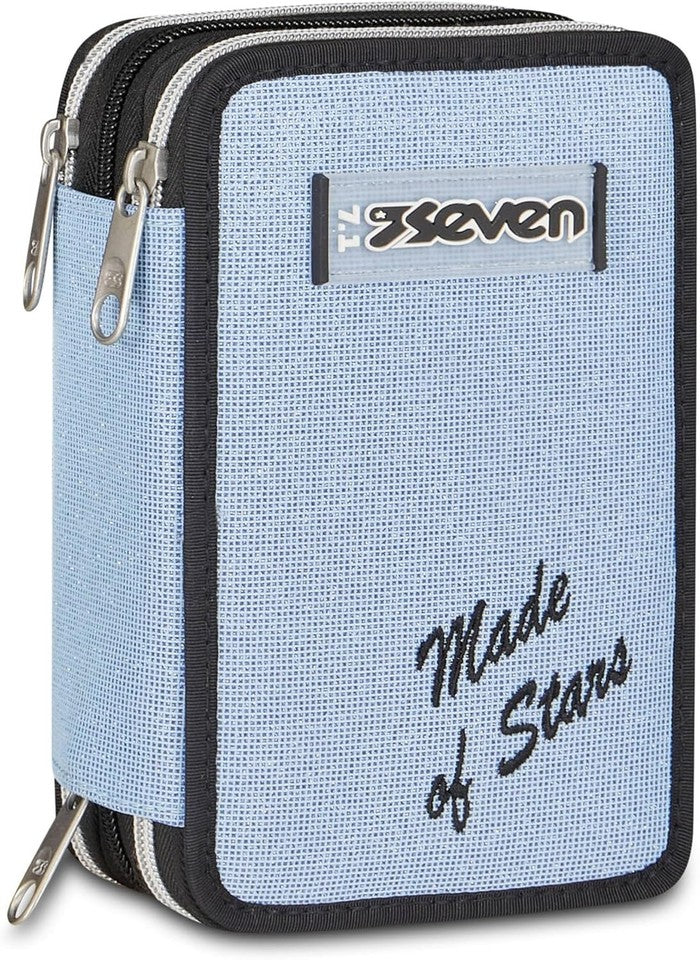ASTUCCIO 3 ZIP MADE OF STAR ACQUAMARINA