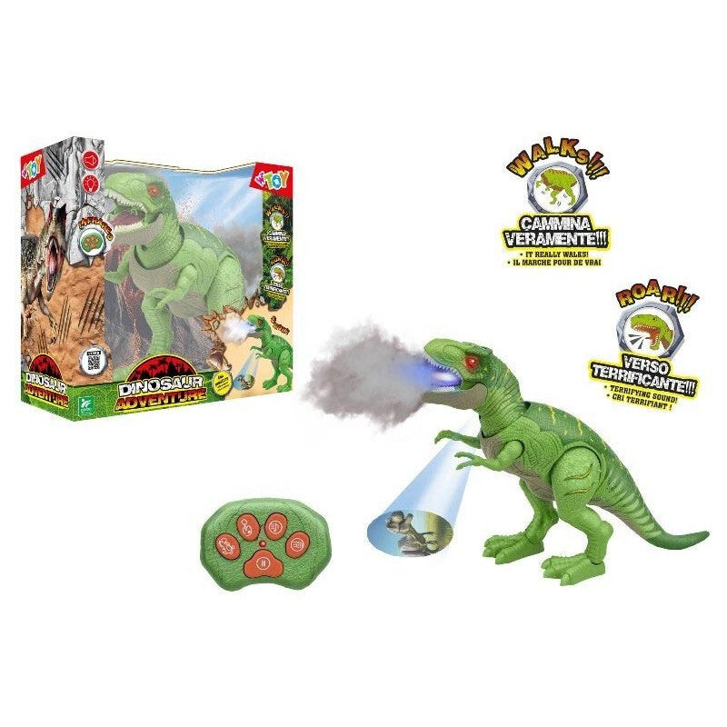 DINO CAMMINANTE CON FUMO