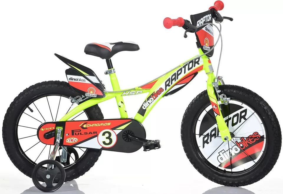 BICI 16'' RAPTOR GIALLA