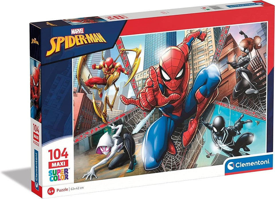 PUZZLE 104 PEZZI MAXI SPIDERMAN