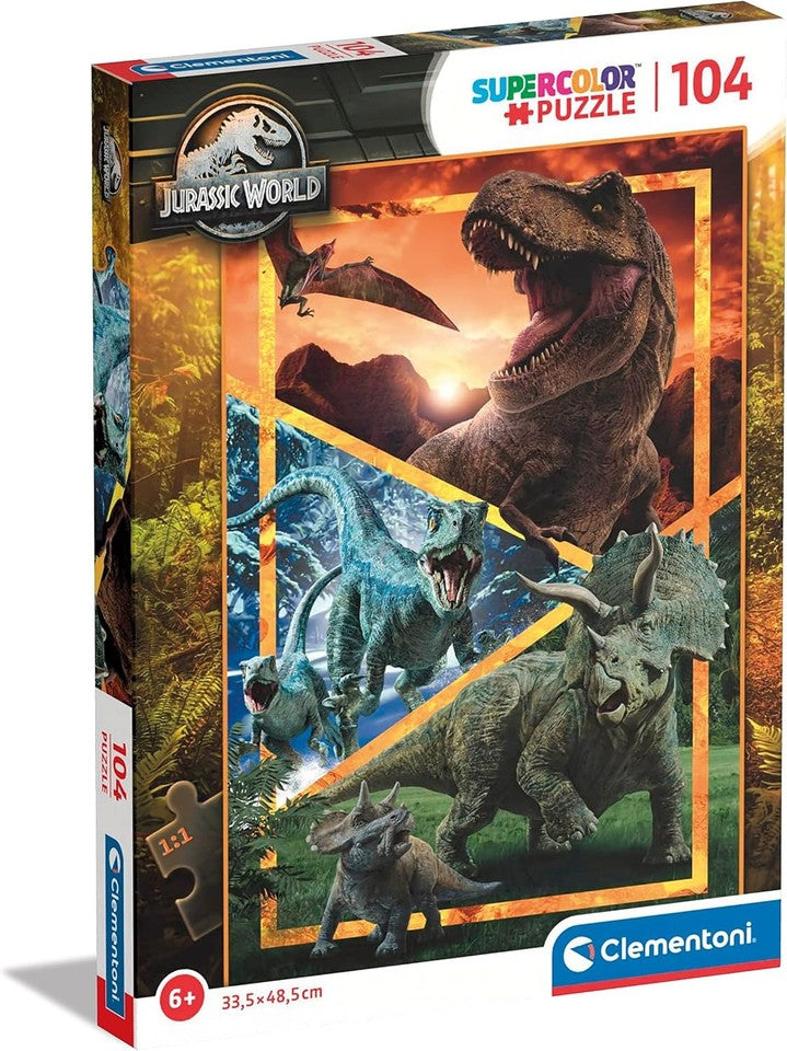 PUZZLE-104-PEZZI-JURASSIC-WORLD-