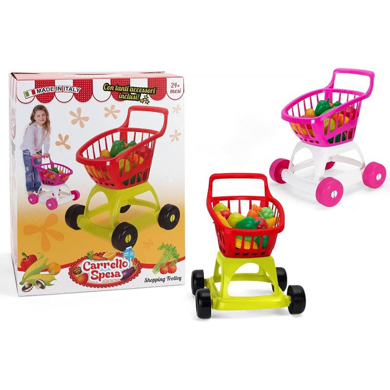 CARRELLO SPESA CON ACCESSORI