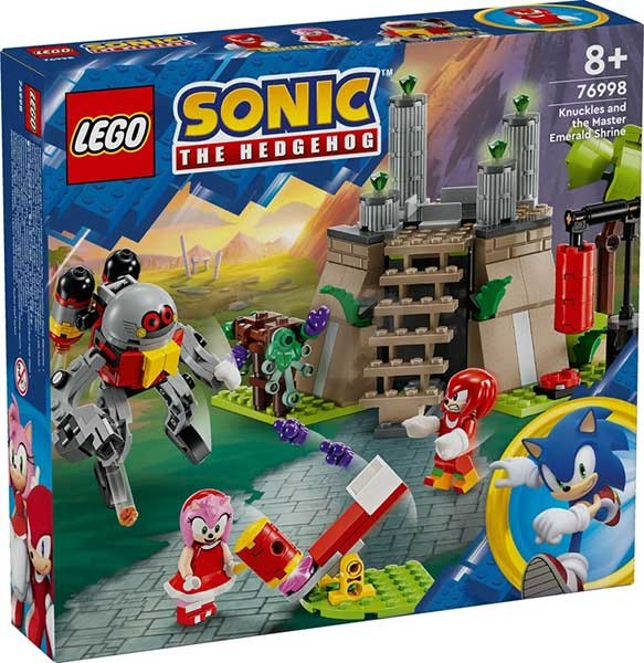 76998 LEGO SONIC THE HEDGEHOG KNUCKLES E IL SANTUARIO DEL MASTER EMERALD