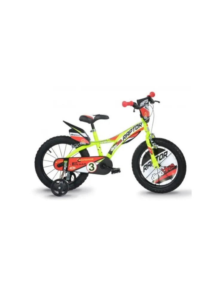 BICI 14'' RAPTOR GIALLA
